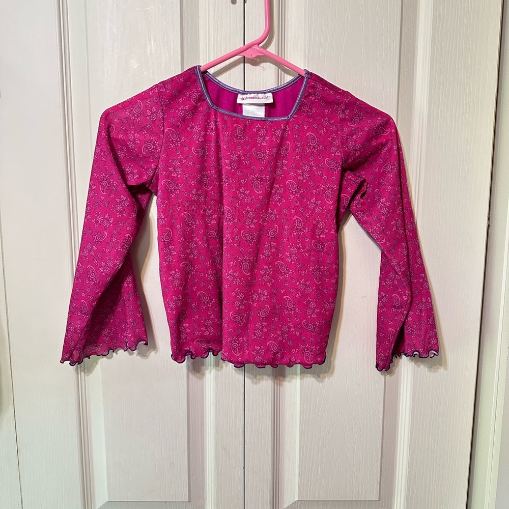 American girl Paisley Princess Girls two piece outfit
